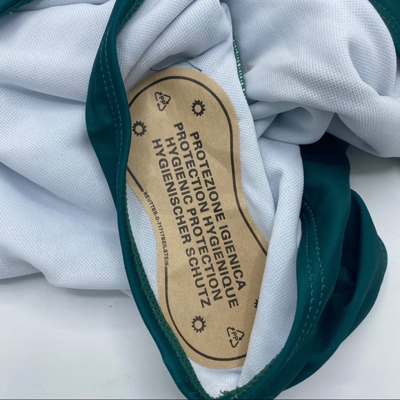 Women's One Piece Tummy Control Deep V Neck Monokini Swimwear Bathing Suit Sz XL - Picture 8 of 11